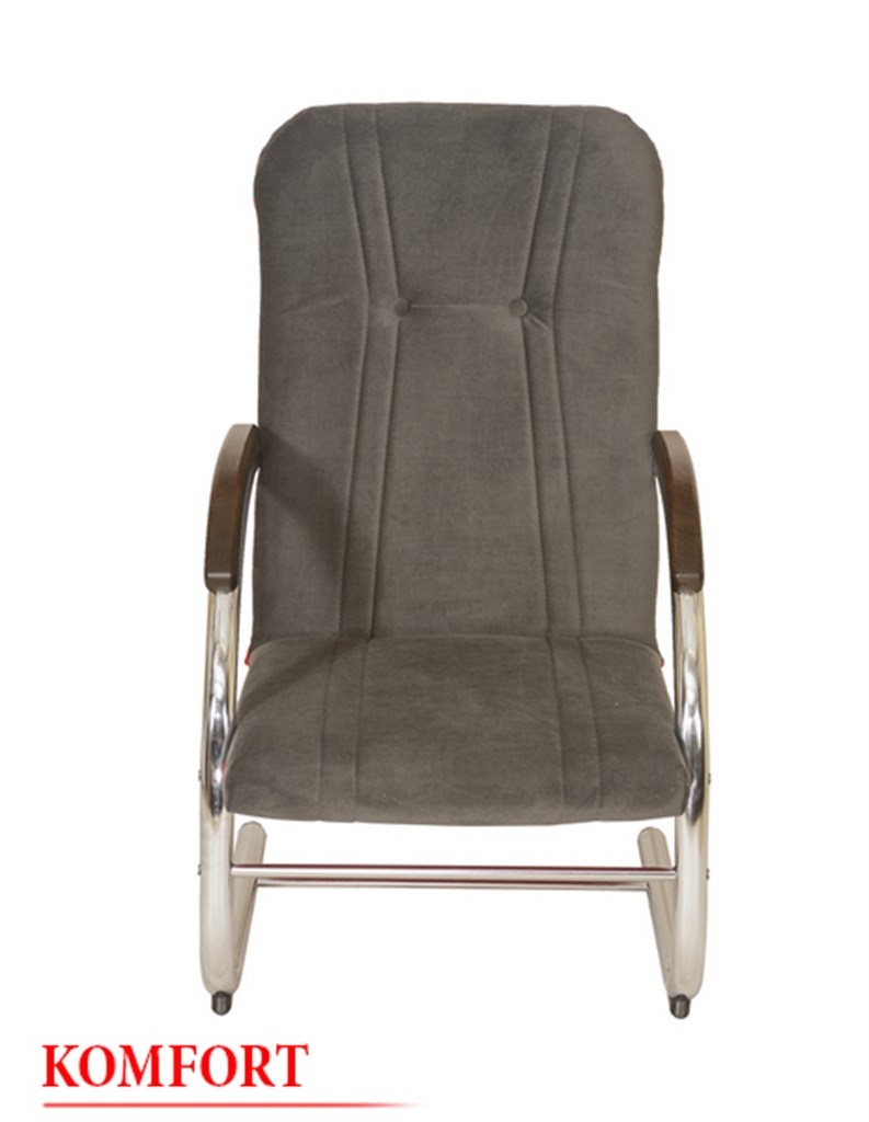 <h3>Fotel FINKA NIKIEL</h3> szer. 62cm, gł. 70cm
