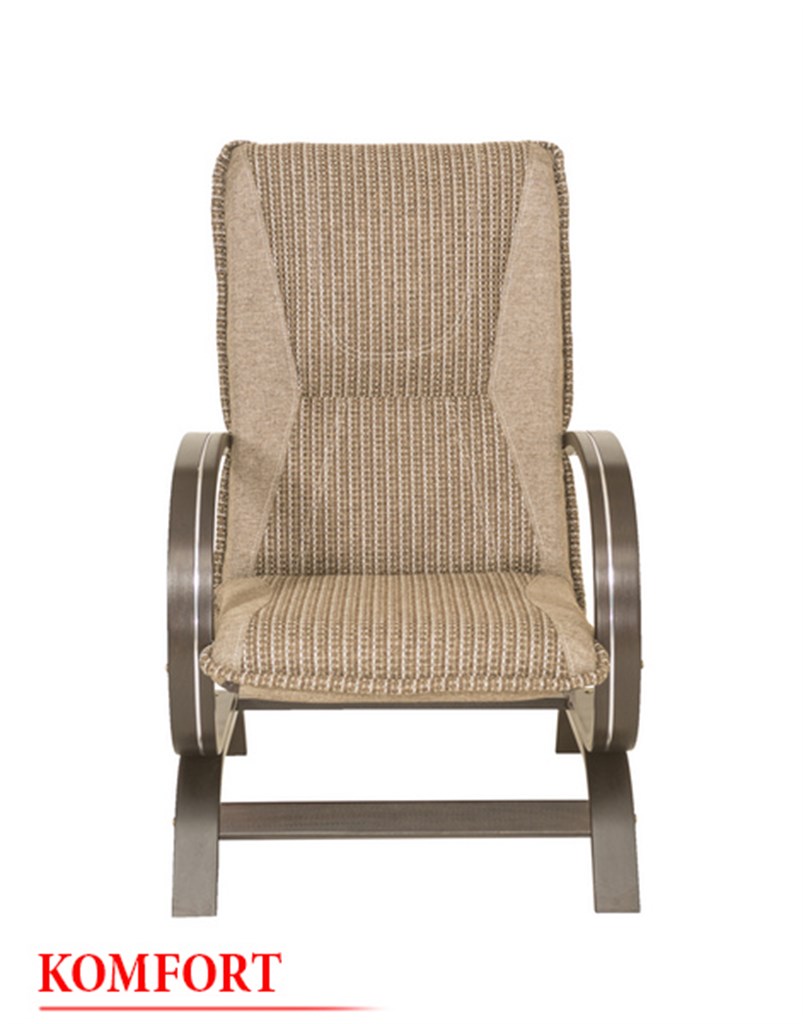 <h3>Fotel FINKA NIKIEL PARIS</h3> szer. 65cm, gł. 70cm