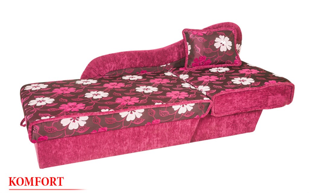 <h3>Tapczanik Kubuś </h3>szerokość 155cm, <br />głębokość 80cm, <br />spanie 80cm x 190cm